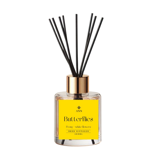 Butterflies 200ml round bottle