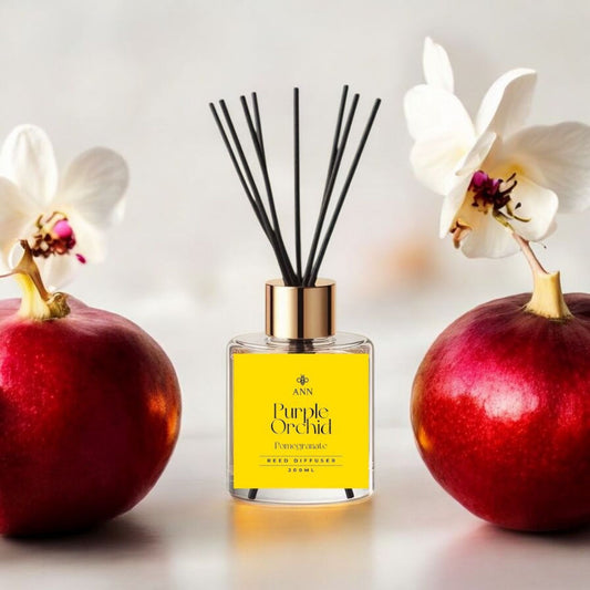 Ann Pomegranate-Purple Orchid-reed diffuser