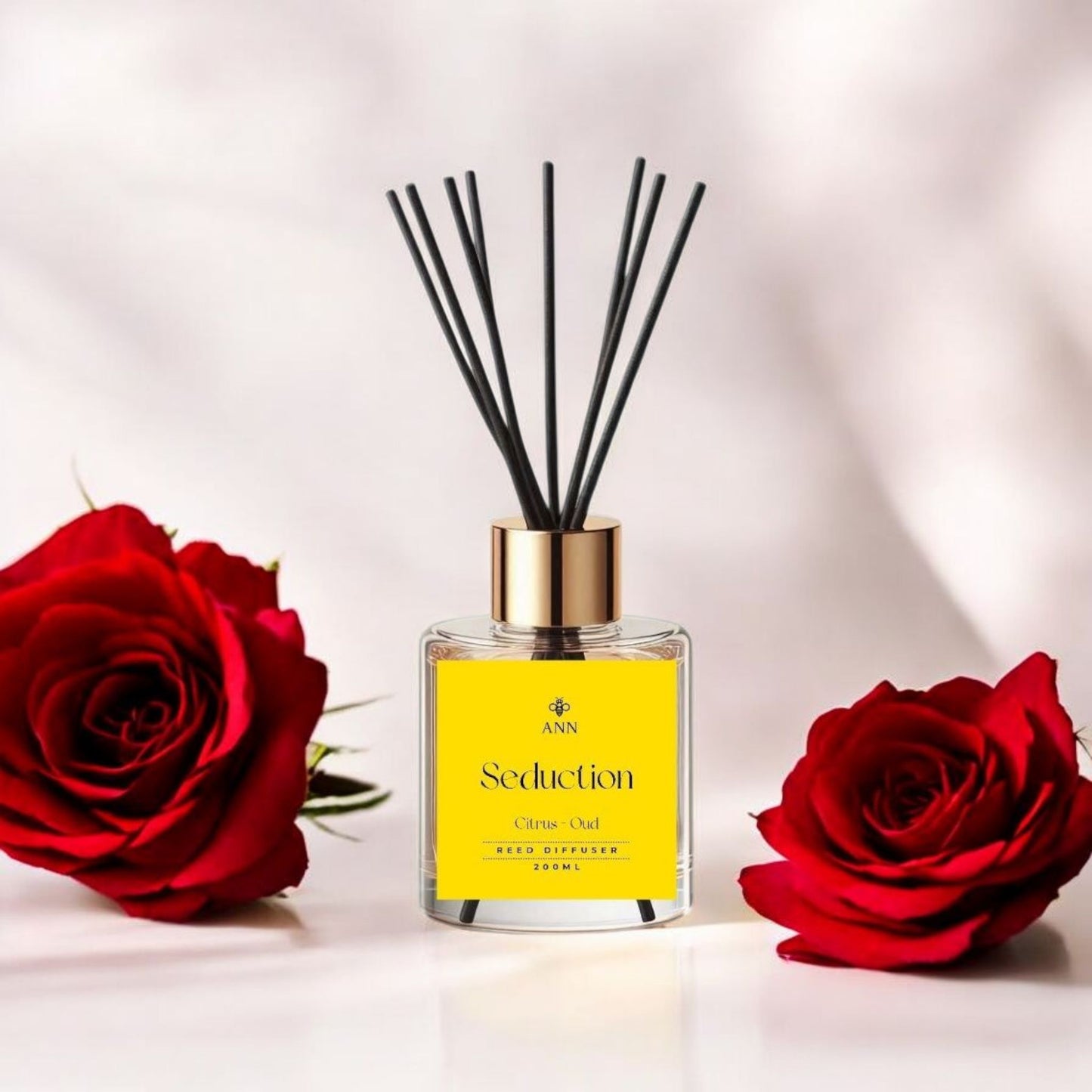 Ann CITRUS, FLORAL AND OUD (Seduction) reed diffuser.-200ML